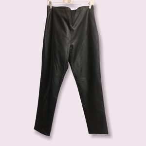 Black VENUS leather pull on pant size 12